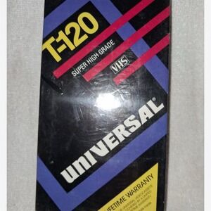 Universal T-120 Super High Grade Recordable VHS Video Cassette‎